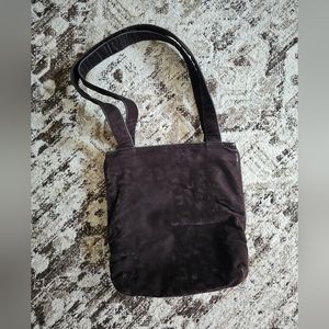 Fendissime // Fendi VTG Velvet Shoulder Bag